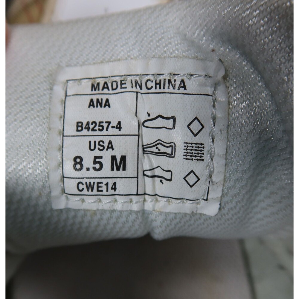 Dexter Ana White with Beige Plaid Slide-Rite Bowling Shoes Womens Size 8.5M - Picture 8 of 16